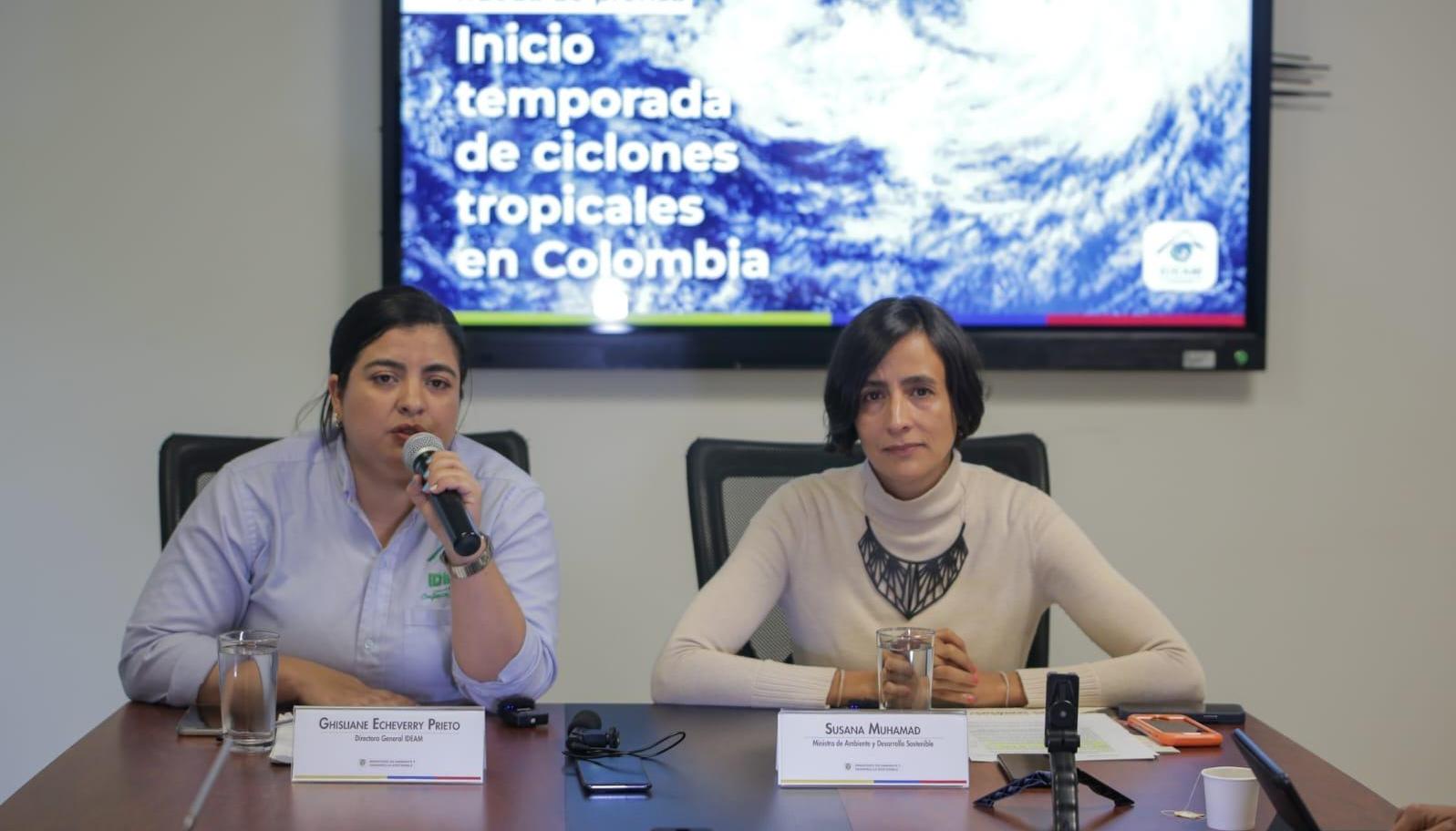 La Ministra de Medio Ambiente en rueda de prensa