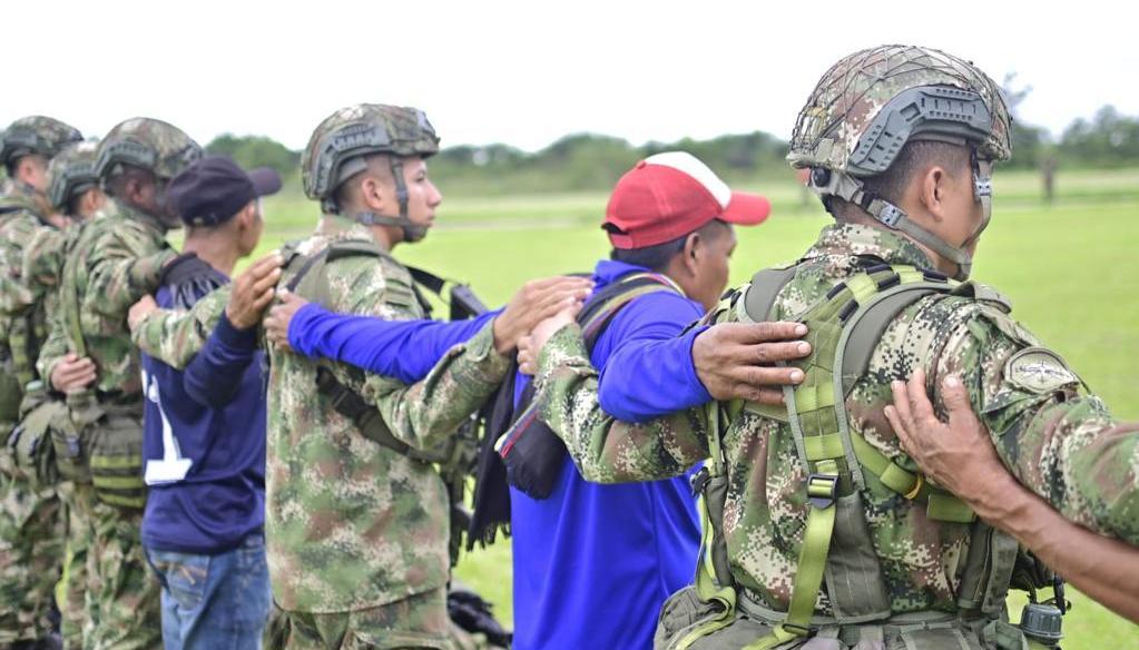 Miembros de la Operación Esperanza.