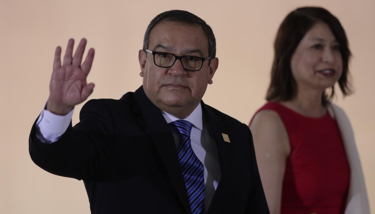 El primer ministro de Perú, Alberto Otárola.