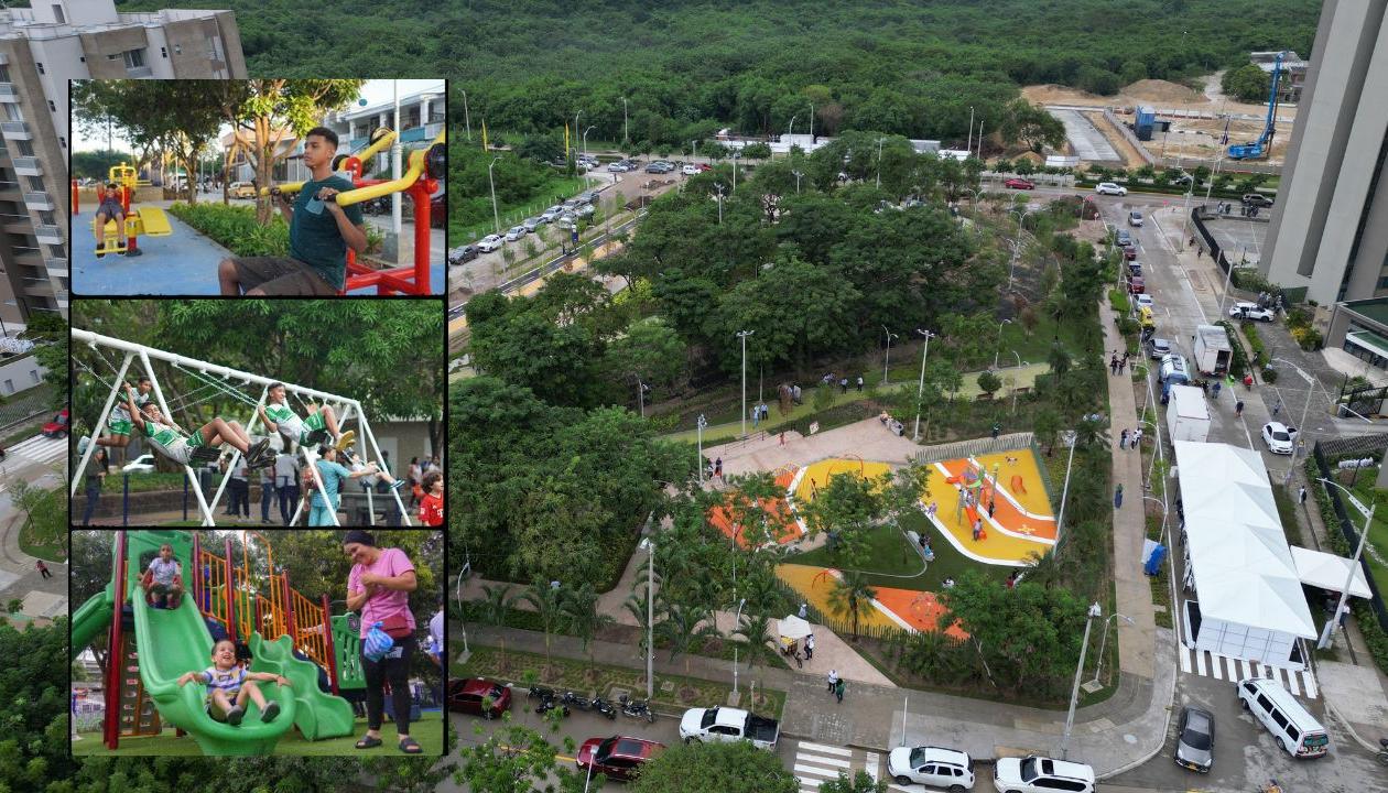  90 parques se han entregado desde el 2020 en las diferentes localidades de Barranquilla.