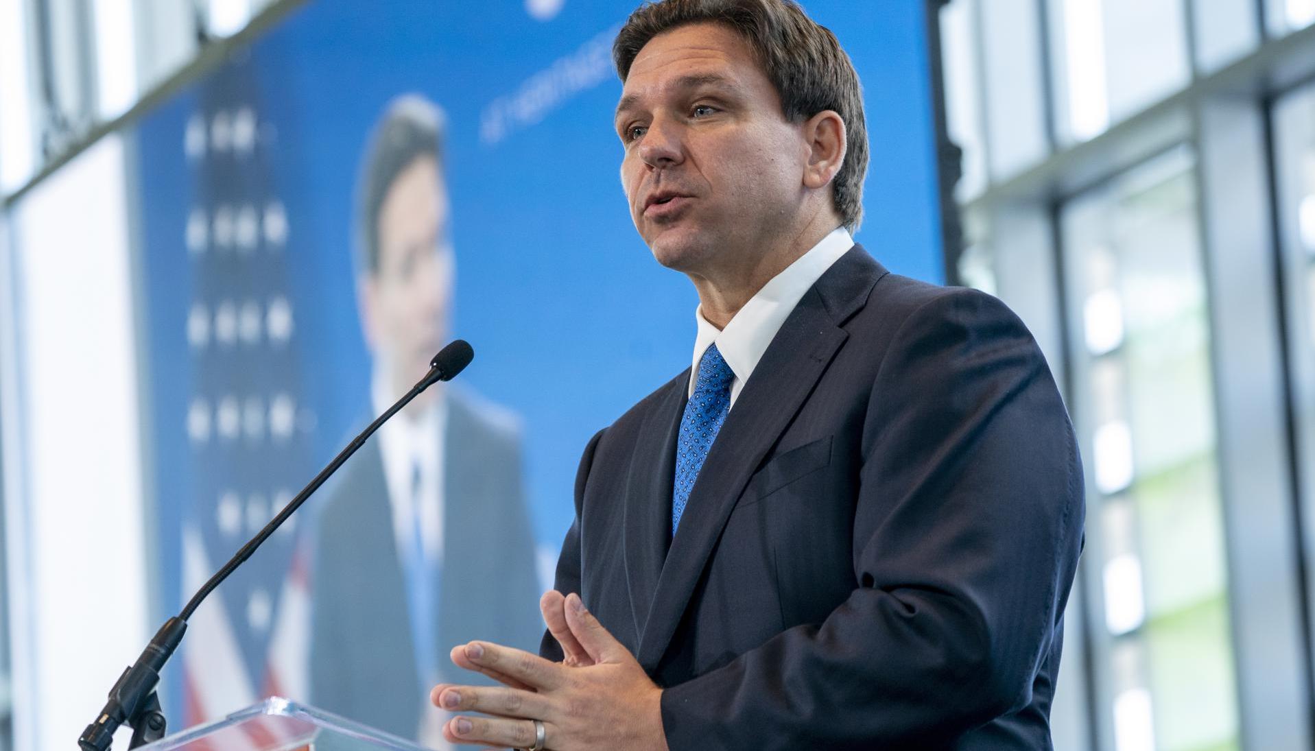 Ron DeSantis, gobernador de Florida