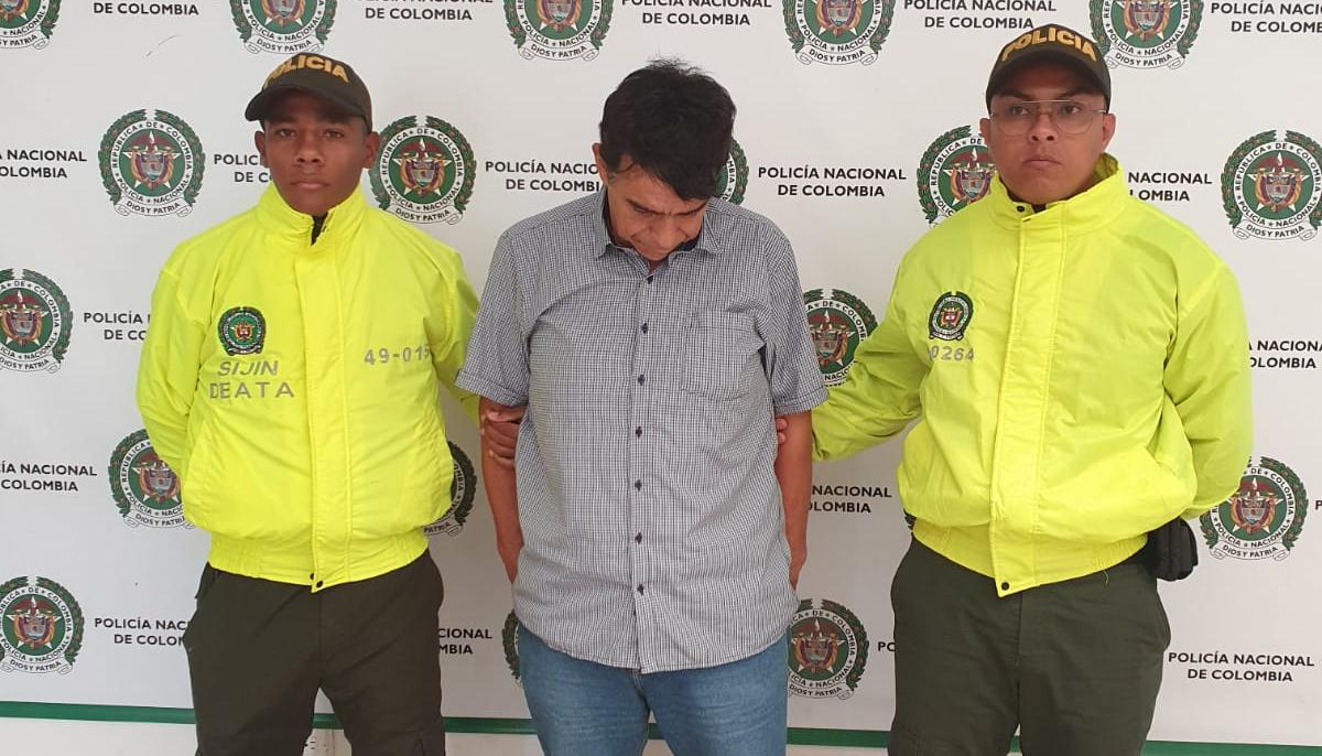 Capturado Rubiel Díaz Londoño.