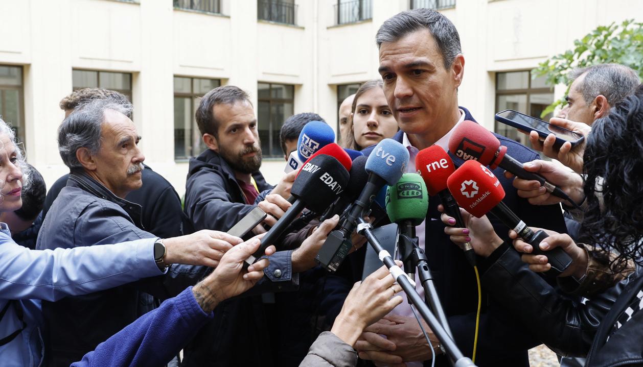El presidente del Gobierno español, Pedro Sánchez.