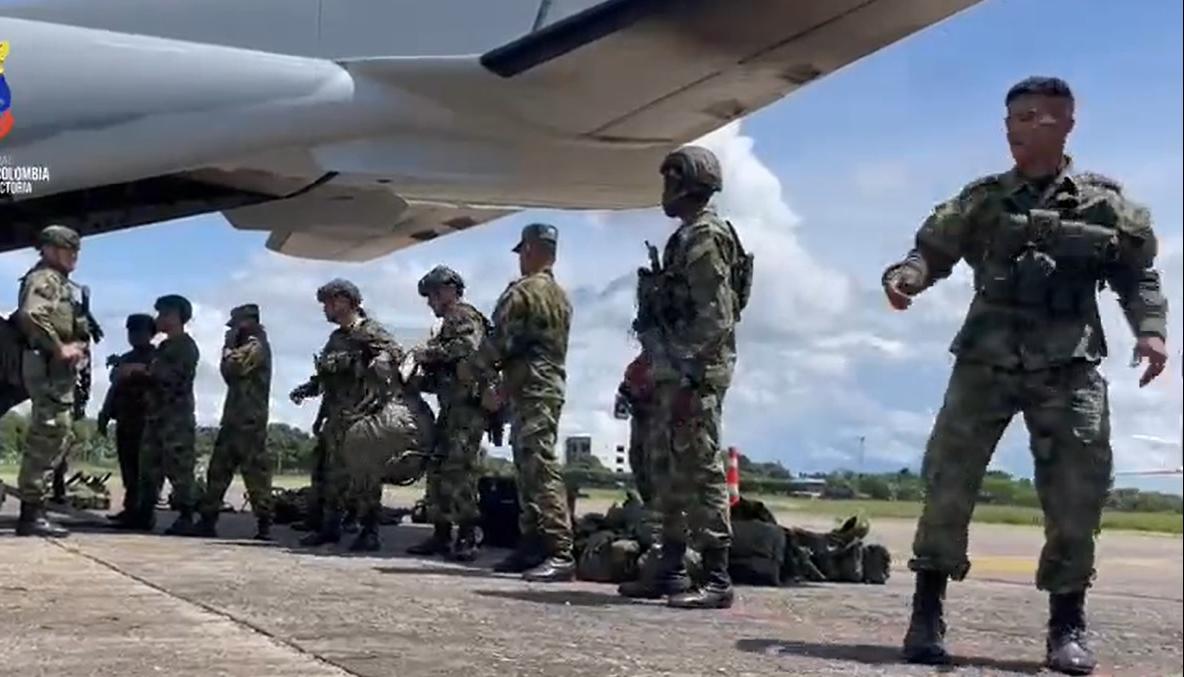 50 hombres adicionales se desplazan a esta hora hasta San José del Guaviare.