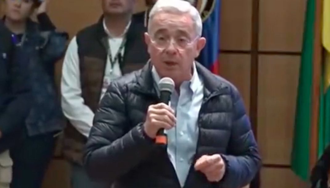 El expresidente de la República, Álvaro Uribe Vélez.