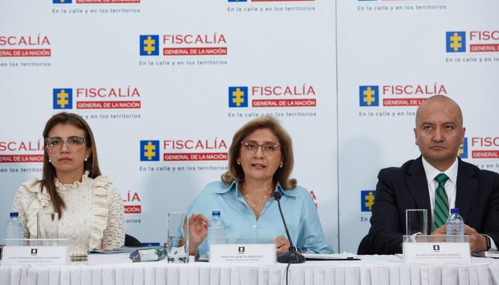 La Vicefiscal General de la Nación, Martha Janeth Mancera. 