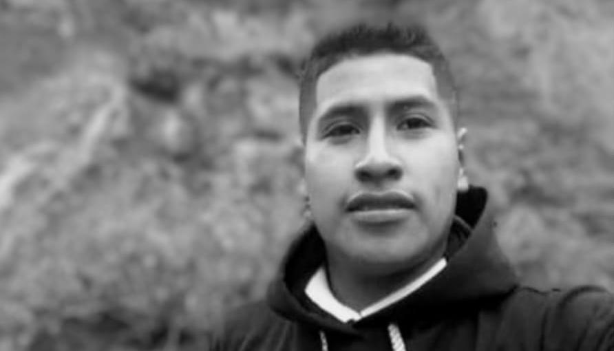 Foto en vida del líder indigena William Vargas.