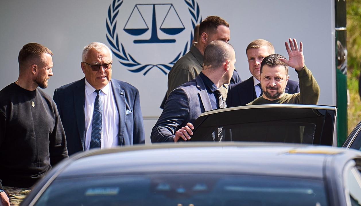 El presidente ucraniano, Volodímir Zelenski.