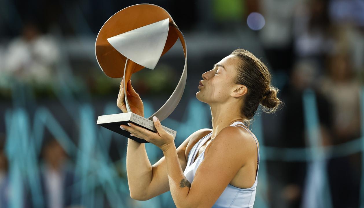 Aryna Sabalenka logró el décimo tercer título de su carrera. 