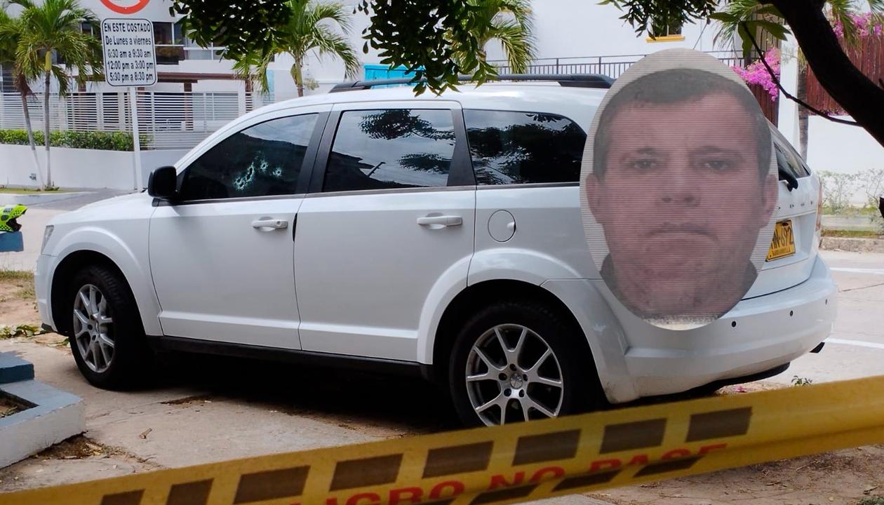 Juan Carlos Gasca, asesinado este martes en el barrio Altos de Riomar, norte de Barranquilla