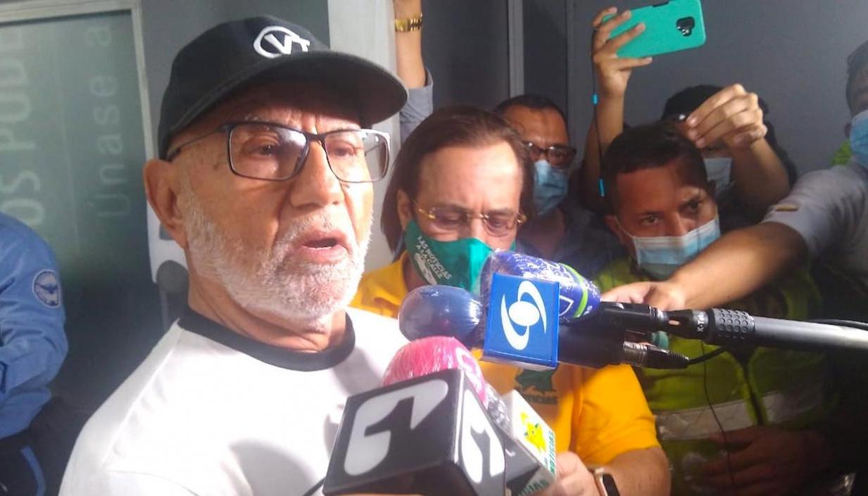 El exalcalde de Barranquilla Bernardo Hoyos
