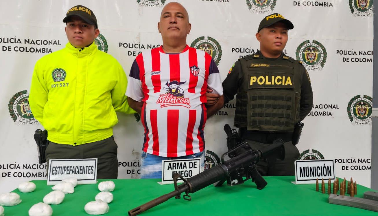 Policía captura a William Ulloque Zabaleta
