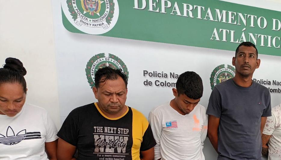 Los siete capturados por la Policía harían parte del Clan del Golfo. 
