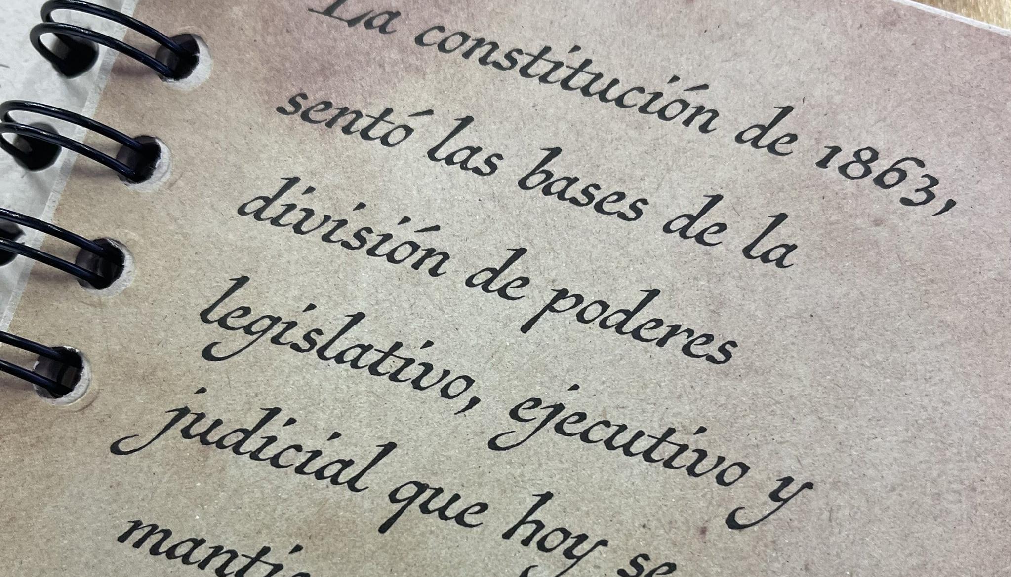 Apartes de la Constitución de los Estados Unidos de Colombia de 1863
