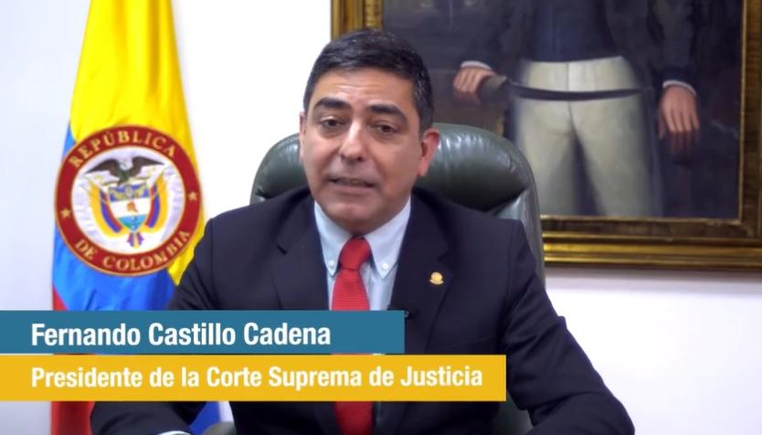 Fernando Castillo, presidente de la Corte Suprema de Justicia