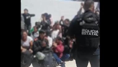 Algunos de los 113 migrantes rescatados en México, en frontera con EE.UU.