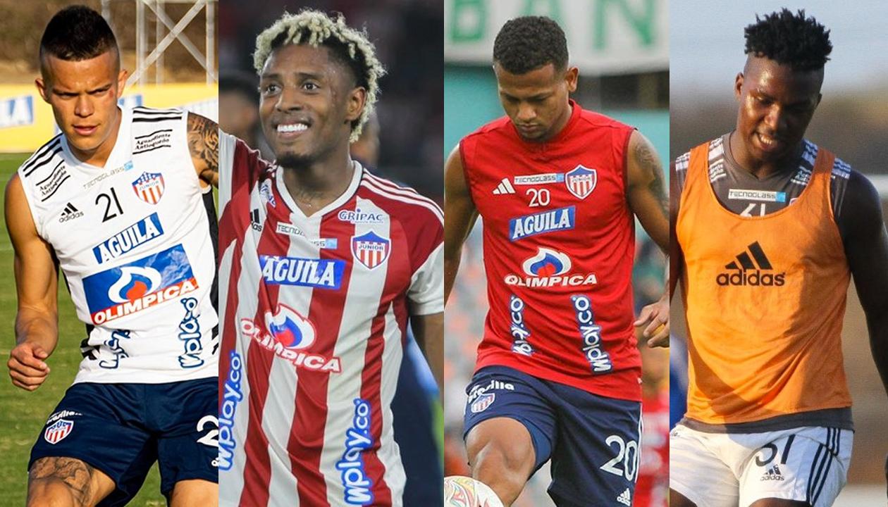 Wálmer Pacheco, Omar Albornoz, César Haydar y José Ortiz.  