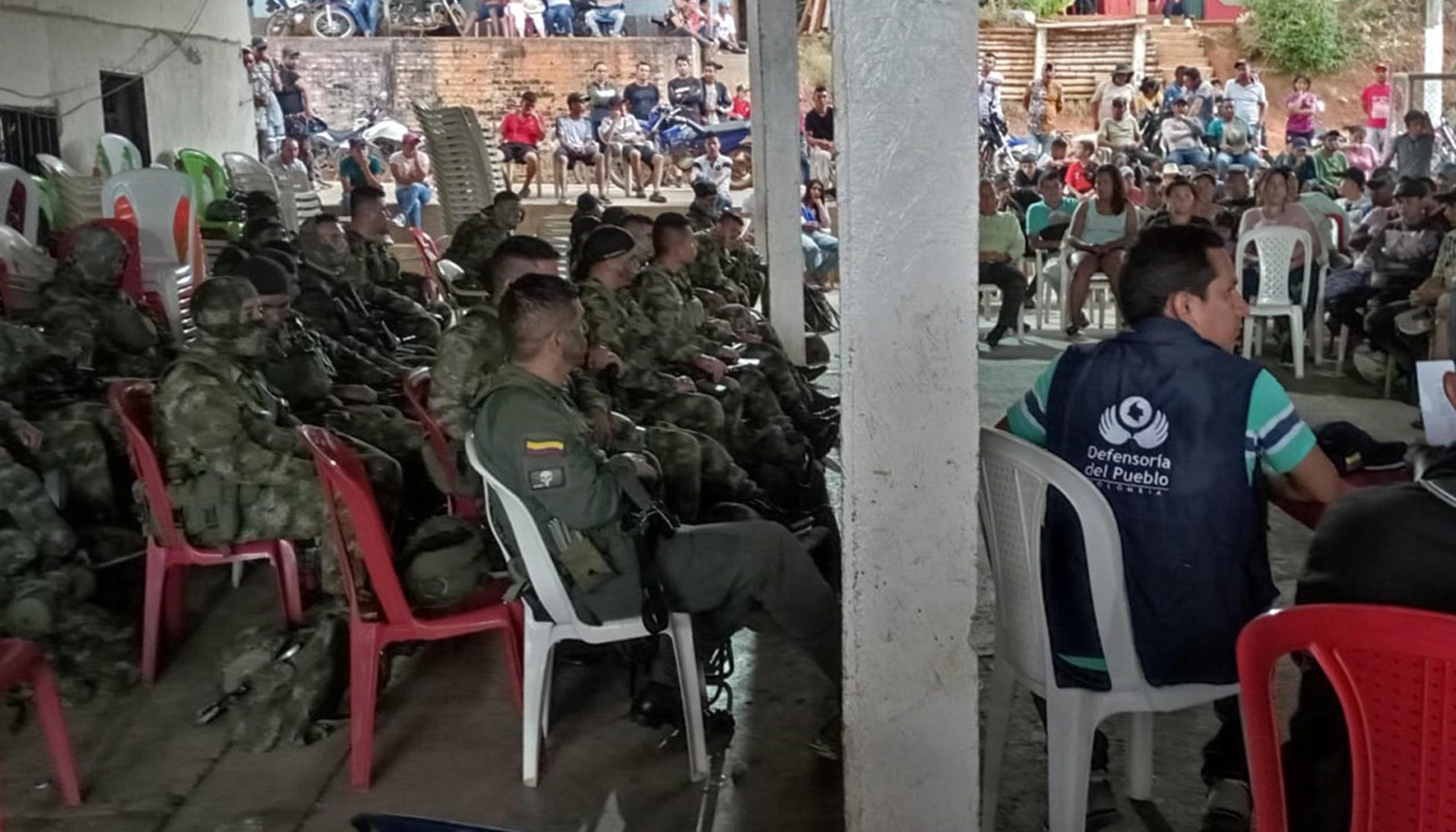 La misión humanitaria encabezada por la Defensoria del Pueblo