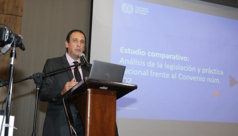 Pablo Casali, especialista en Seguridad Social de la OIT para los países andinos