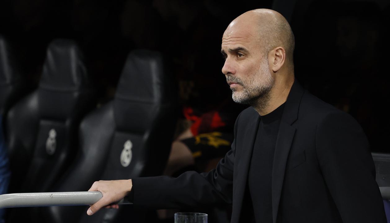 Pep Guardiola, entrenador del Manchester City.