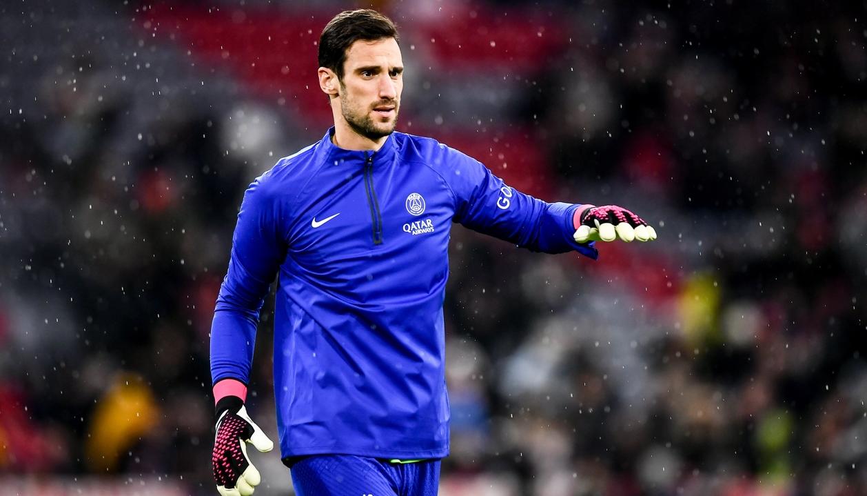 Sergio Rico, portero suplente del París Saint Germain.