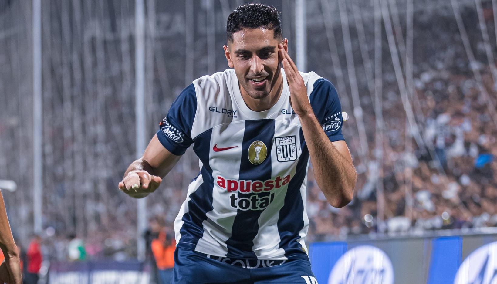 Pablo Sabbag puso el 2-0 a favor de Alianza Lima ante Carlos Mannucci.