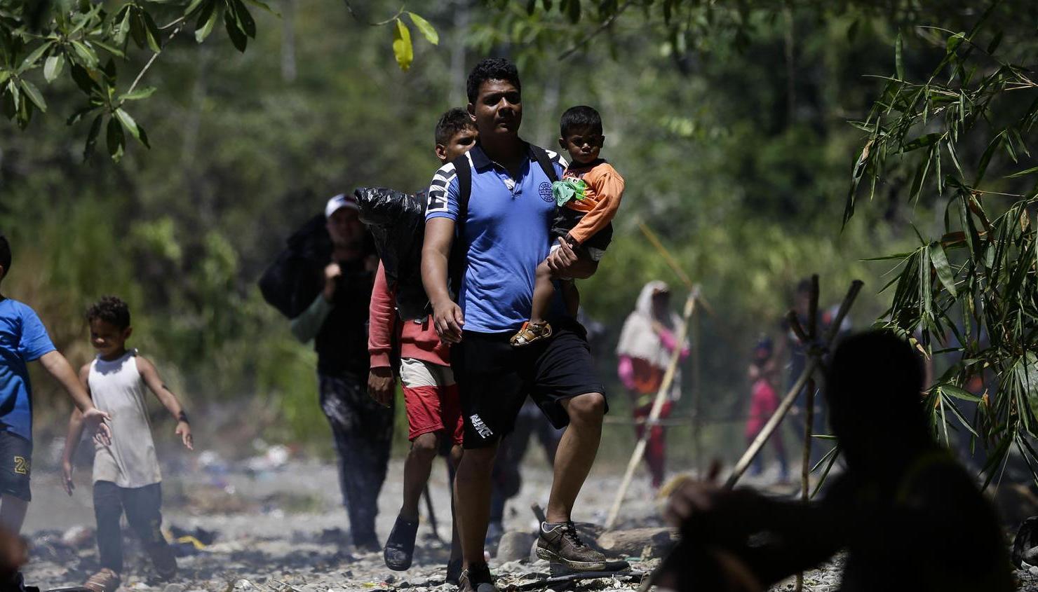 La selva del Darién es uno de los cruces más peligrosos.