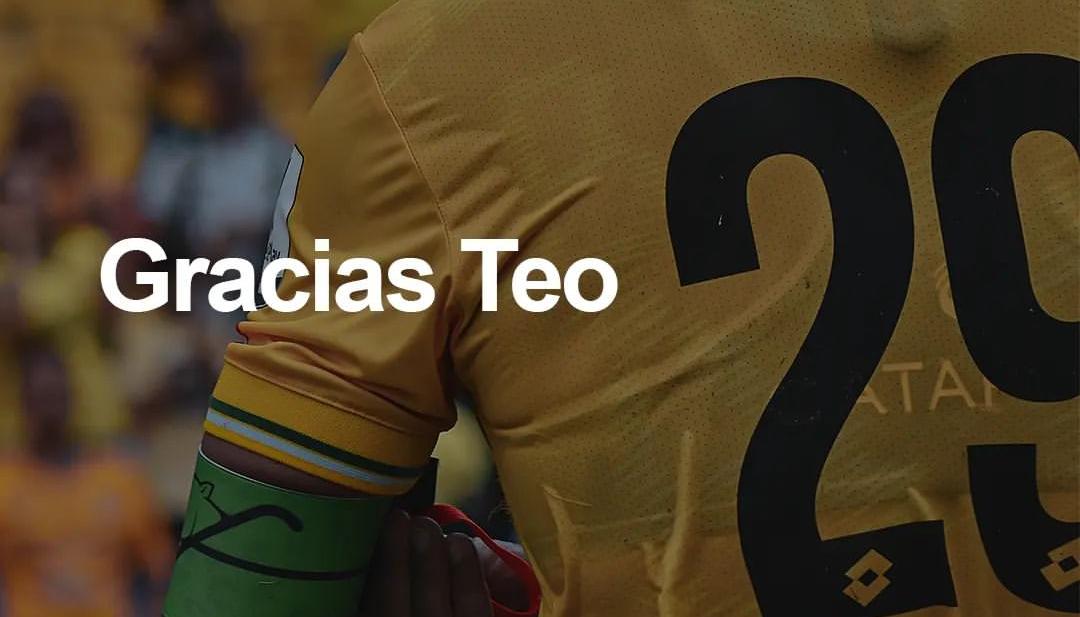 La imagen de Teo con la que Atlético Bucaramanga anunció la terminación del contrato