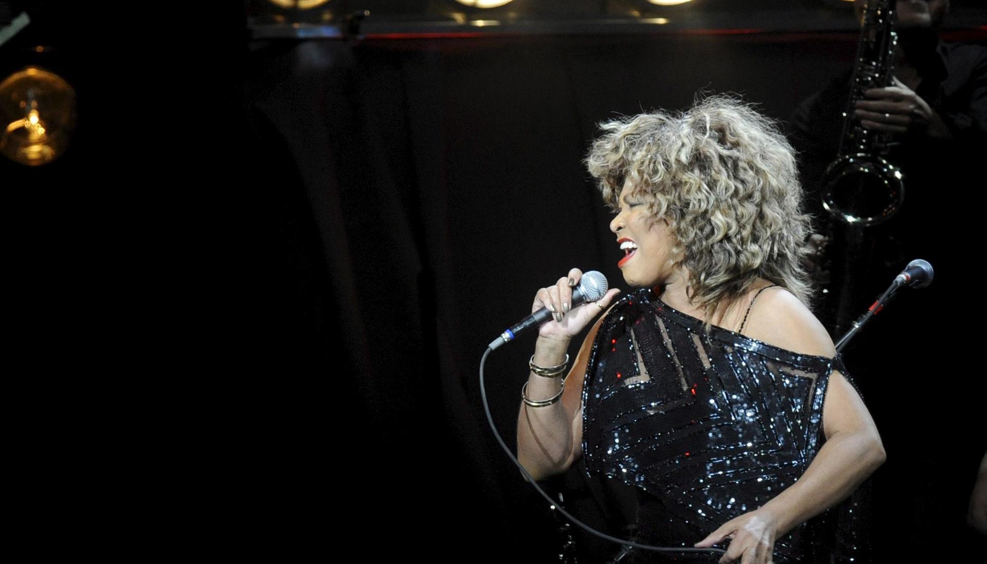 La legendaria cantante Tina Turner, 'Reina del Rock'n Roll'.