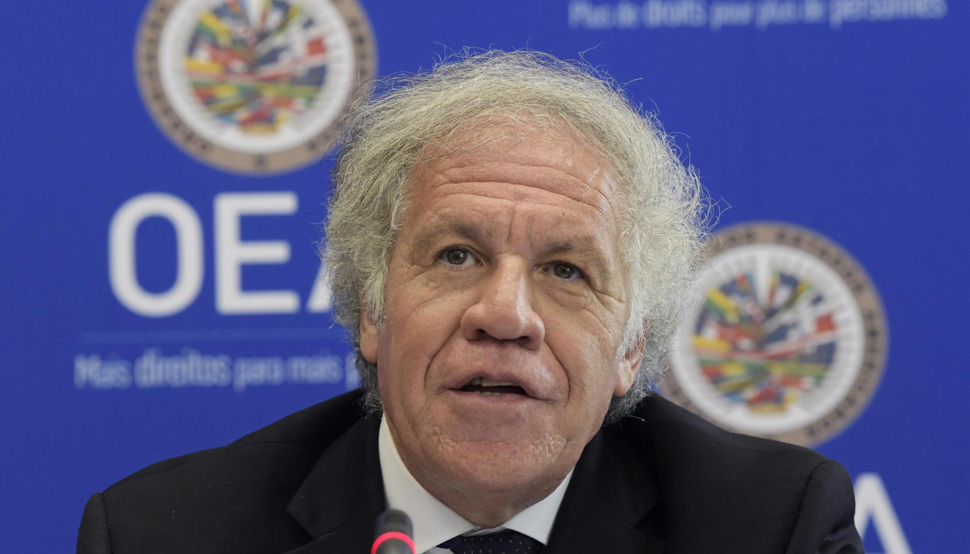 Luis Almagro, secretario general de la Organización de los Estados Americanos.
