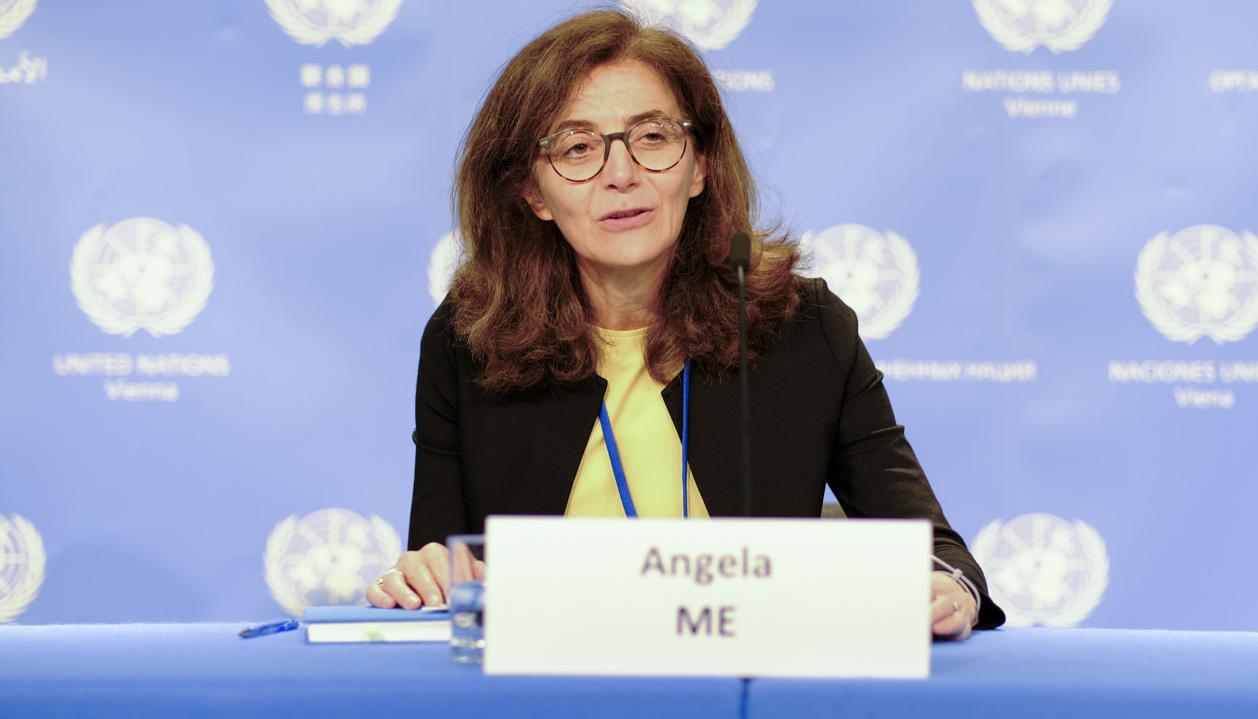 Angela Me, coordinadora del Informa Mundial sobre Drogas de la ONU.