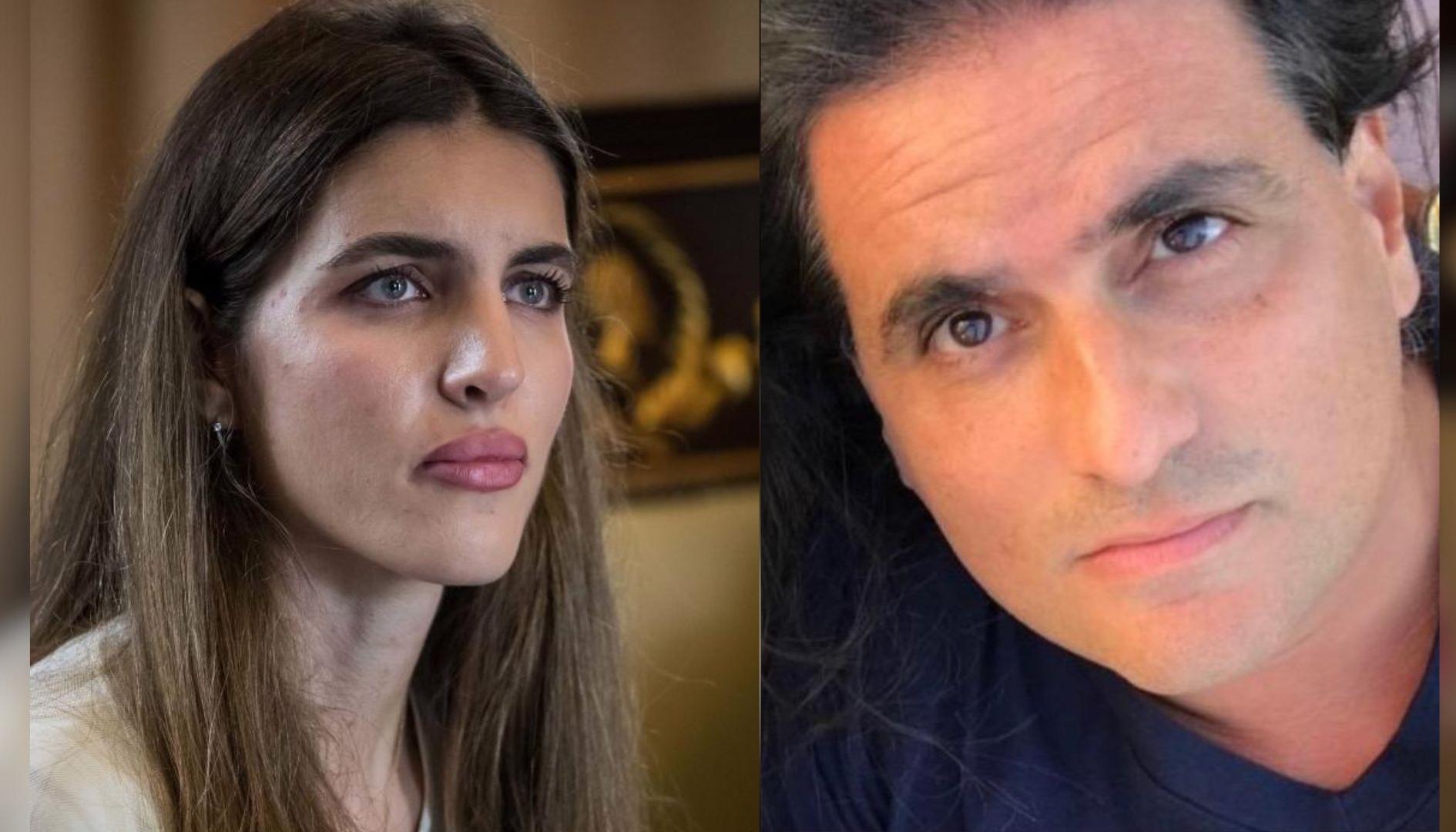 Camila Fabri y Alex Saab.