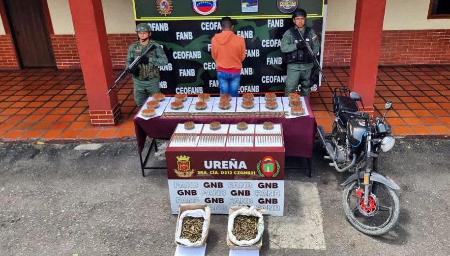 La FANB capturó a Jefry Vilchez Mosquera.