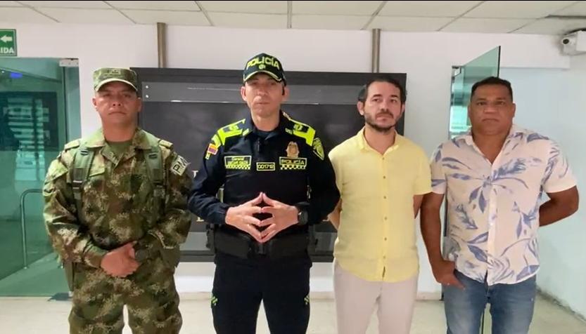 Coronel Óscar Daza, Subcomandante de la Policía Metropolitana de Barranquilla.