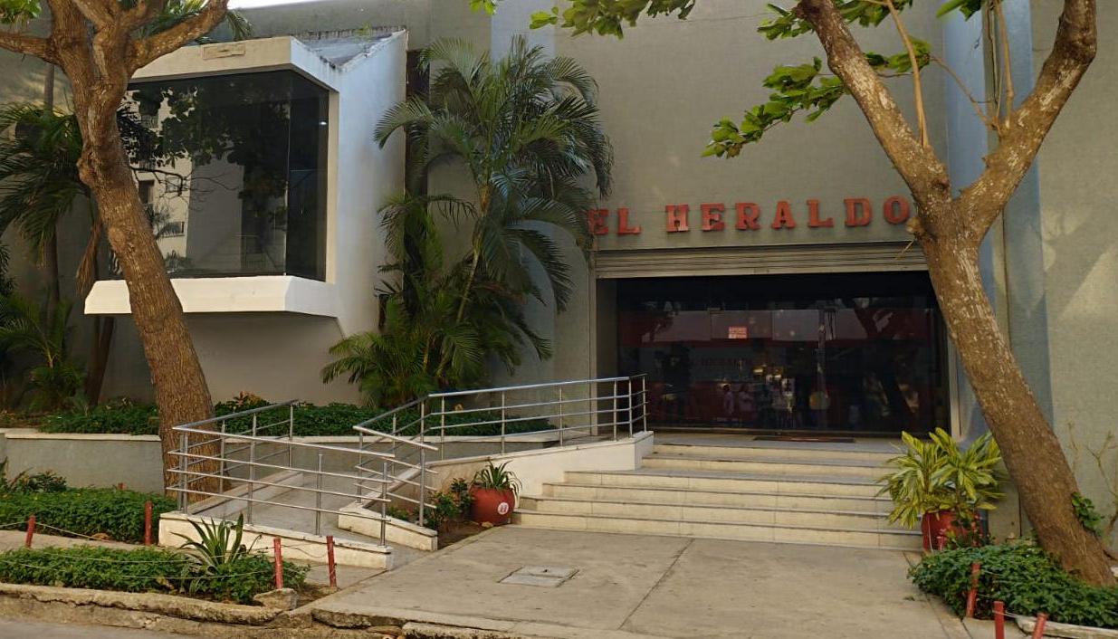 Fachada de El Heraldo.