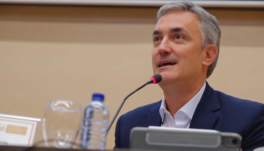 Cristian Garcés, representante por el Centro Democrático.