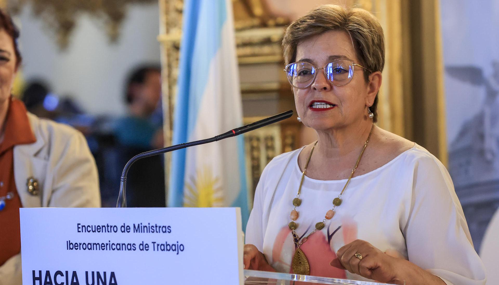 Ministra del Trabajo de Colombia, Gloria Inés Ramírez Ríos