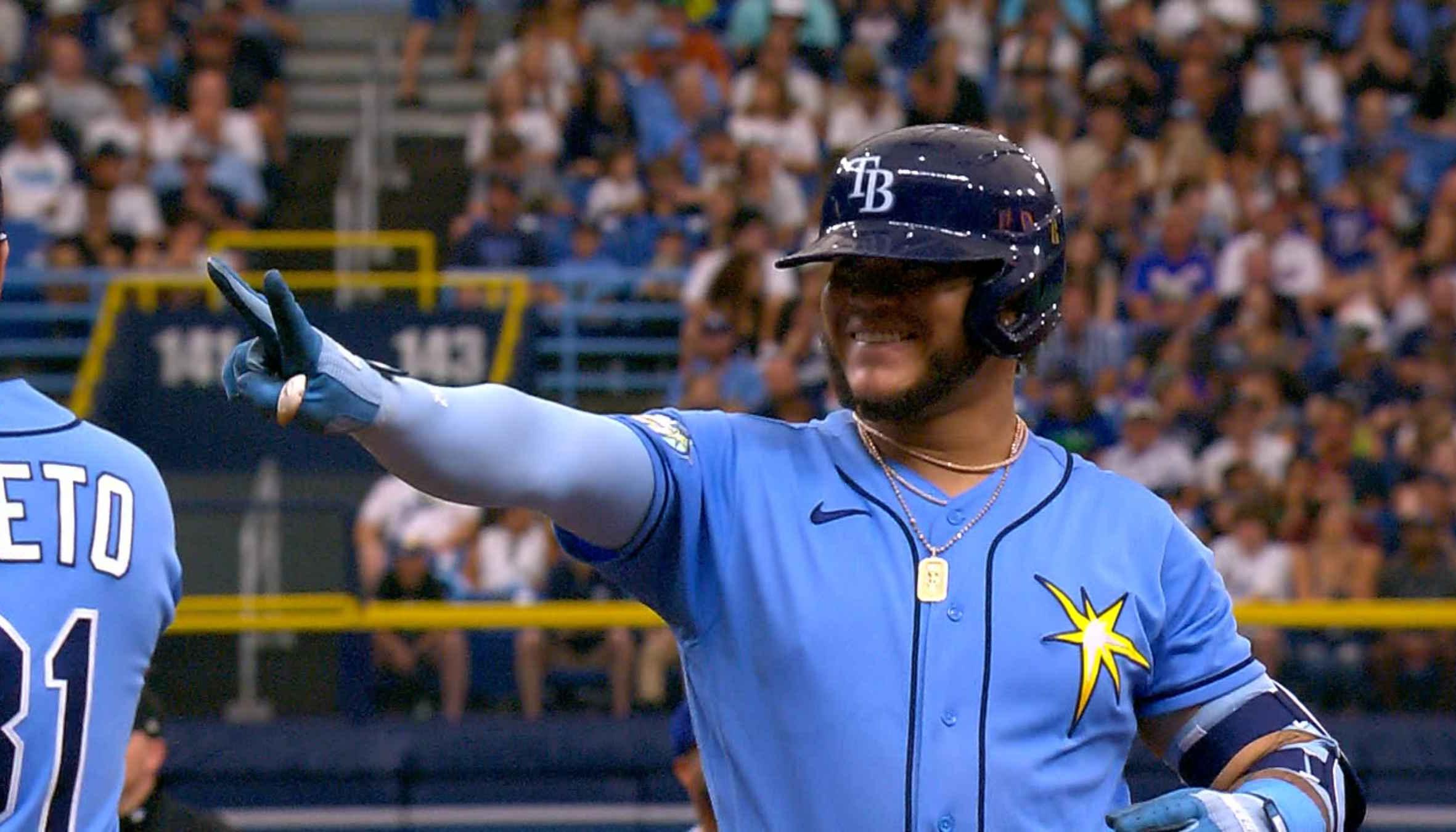 Harold Ramírez subió su promedio de bateo a .306. 