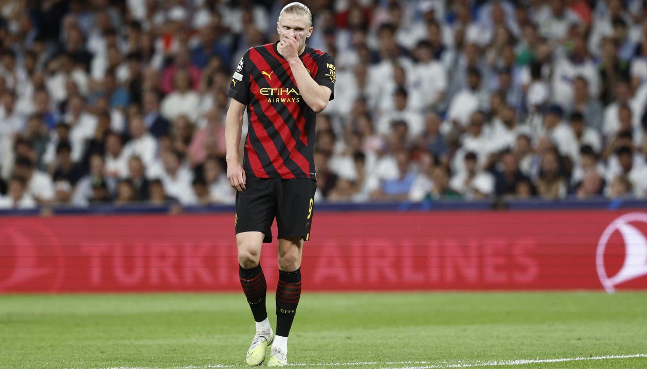 El delantero Erling Haaland.