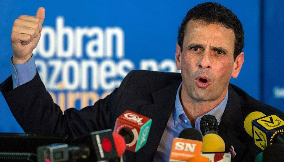 Henrique Capriles. 