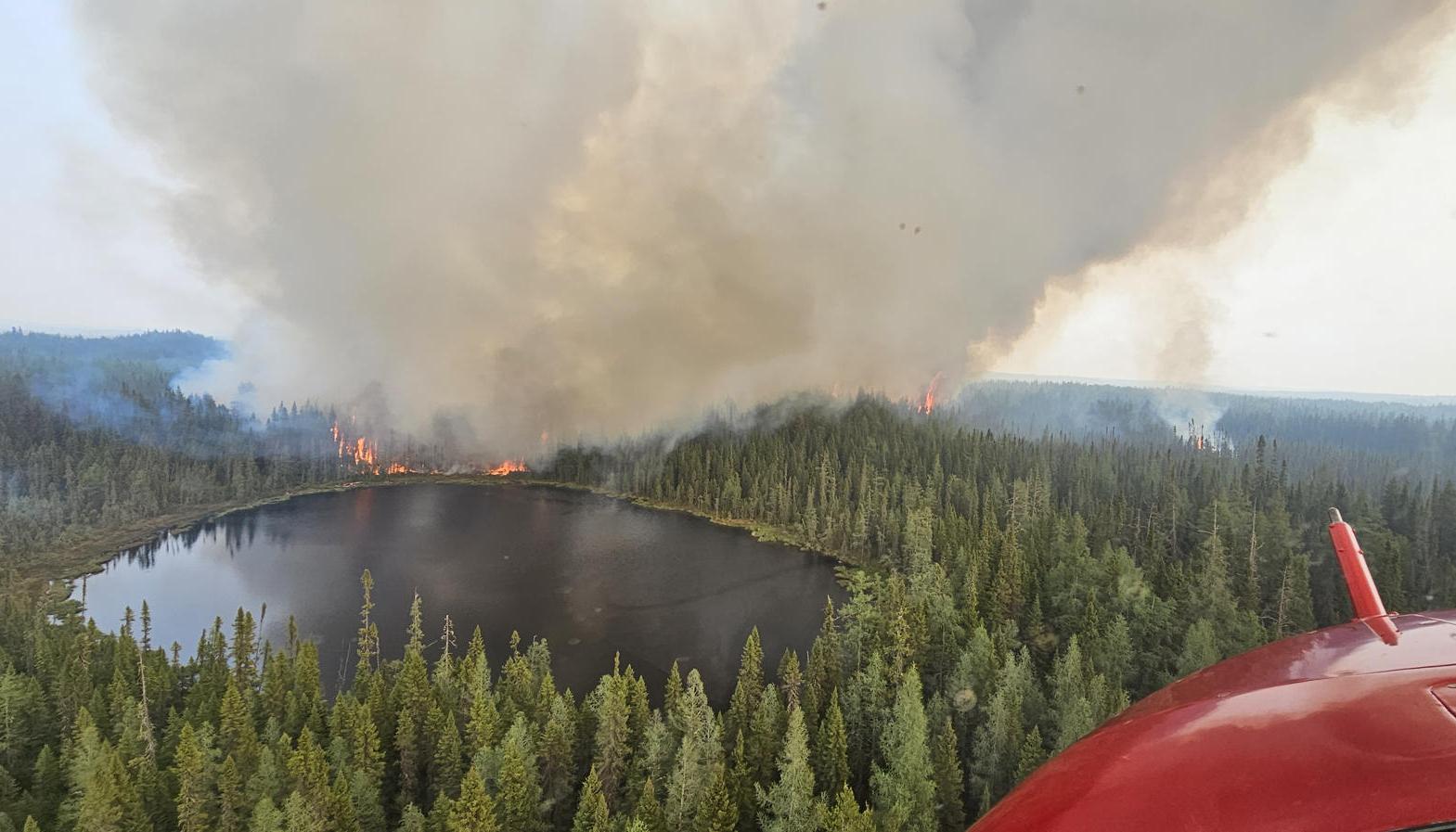 Incendios en Canadá.