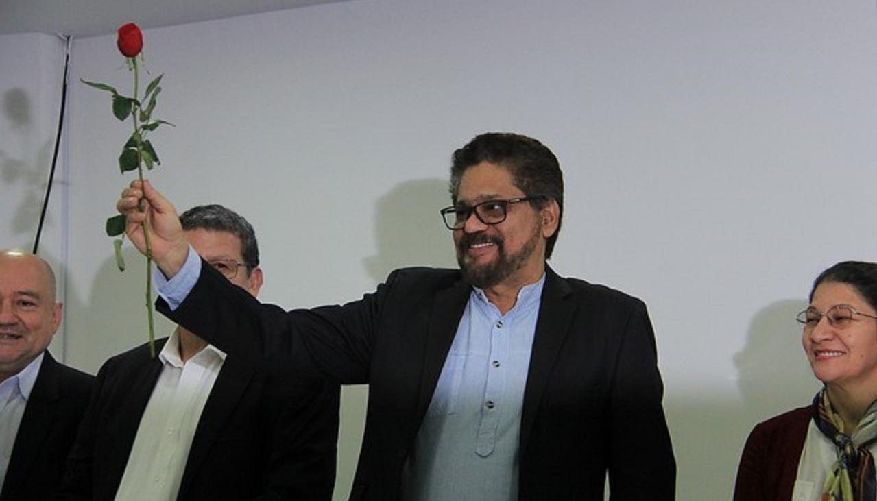 Iván Márquez cuando estuvo en el Senado de la República.