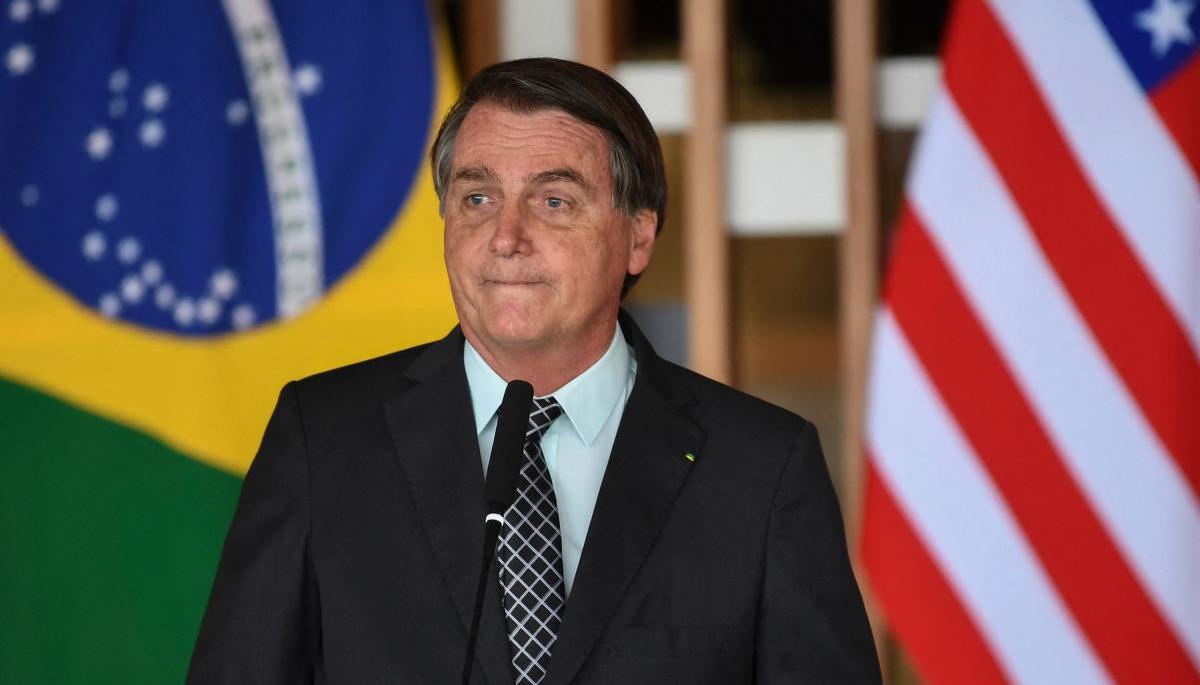 El expresidente de Brasil Jair Bolsonaro. 