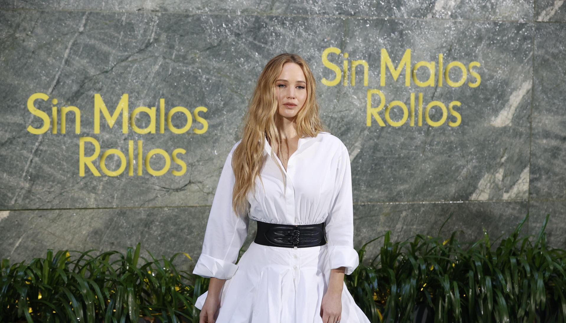 La actriz Jennifer Lawrence.