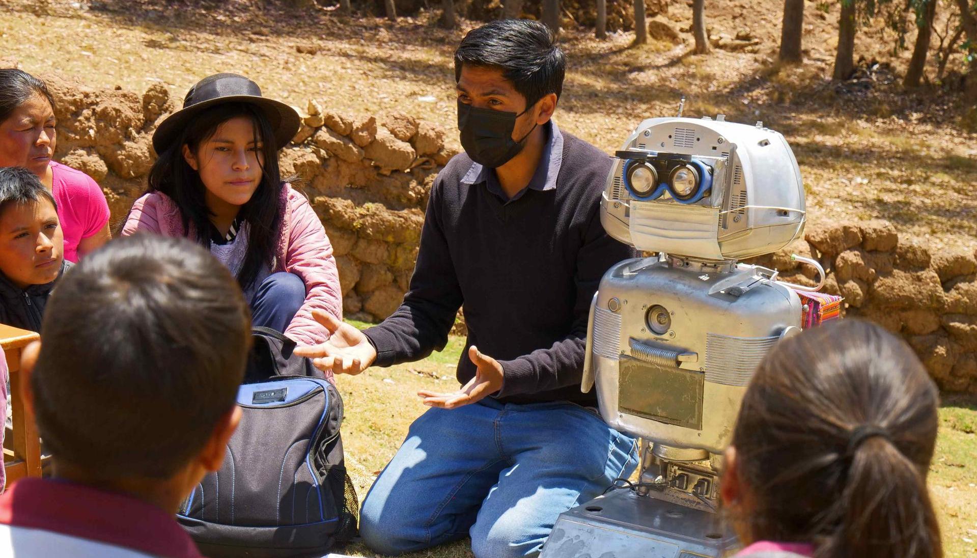 La robot Kipi.