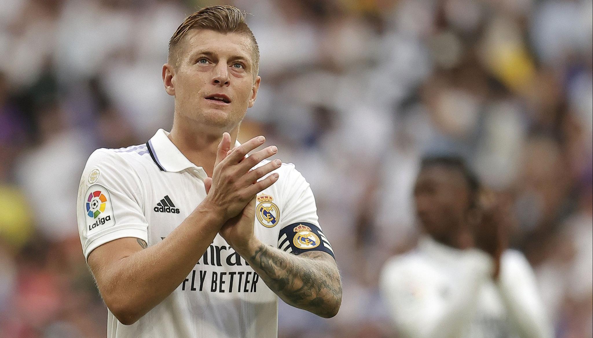 El volante alemán Toni Kroos.