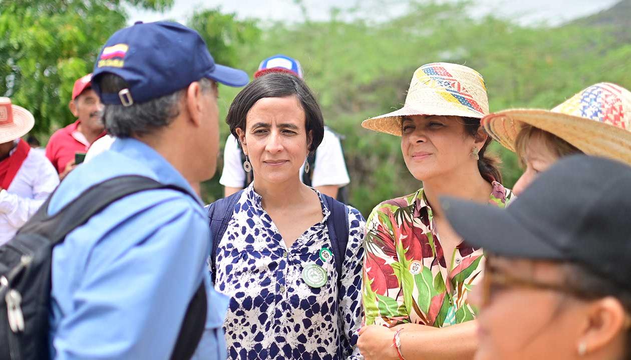 La Ministra de Ambiente, Susana Muhamad.