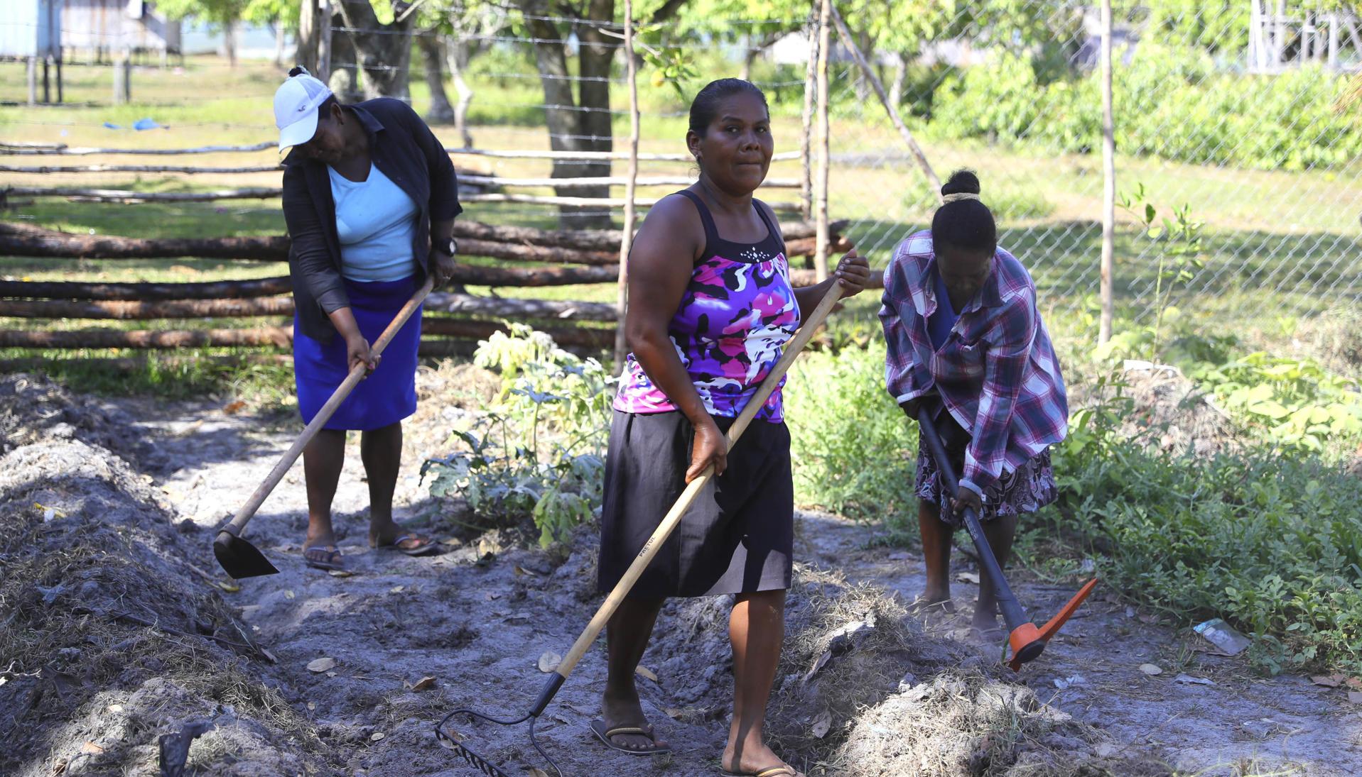 Mujeres indígenas miskitas.
