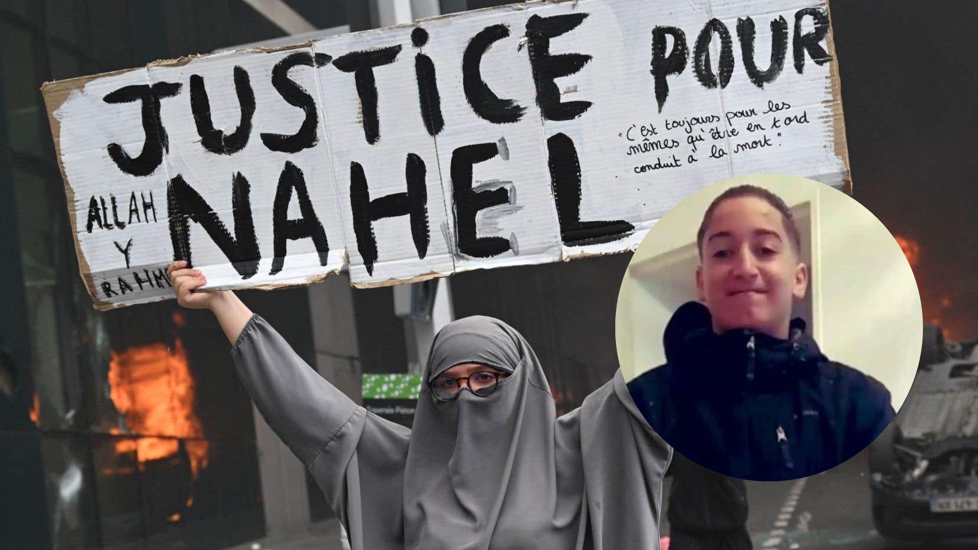 Nahel M., joven asesinado.
