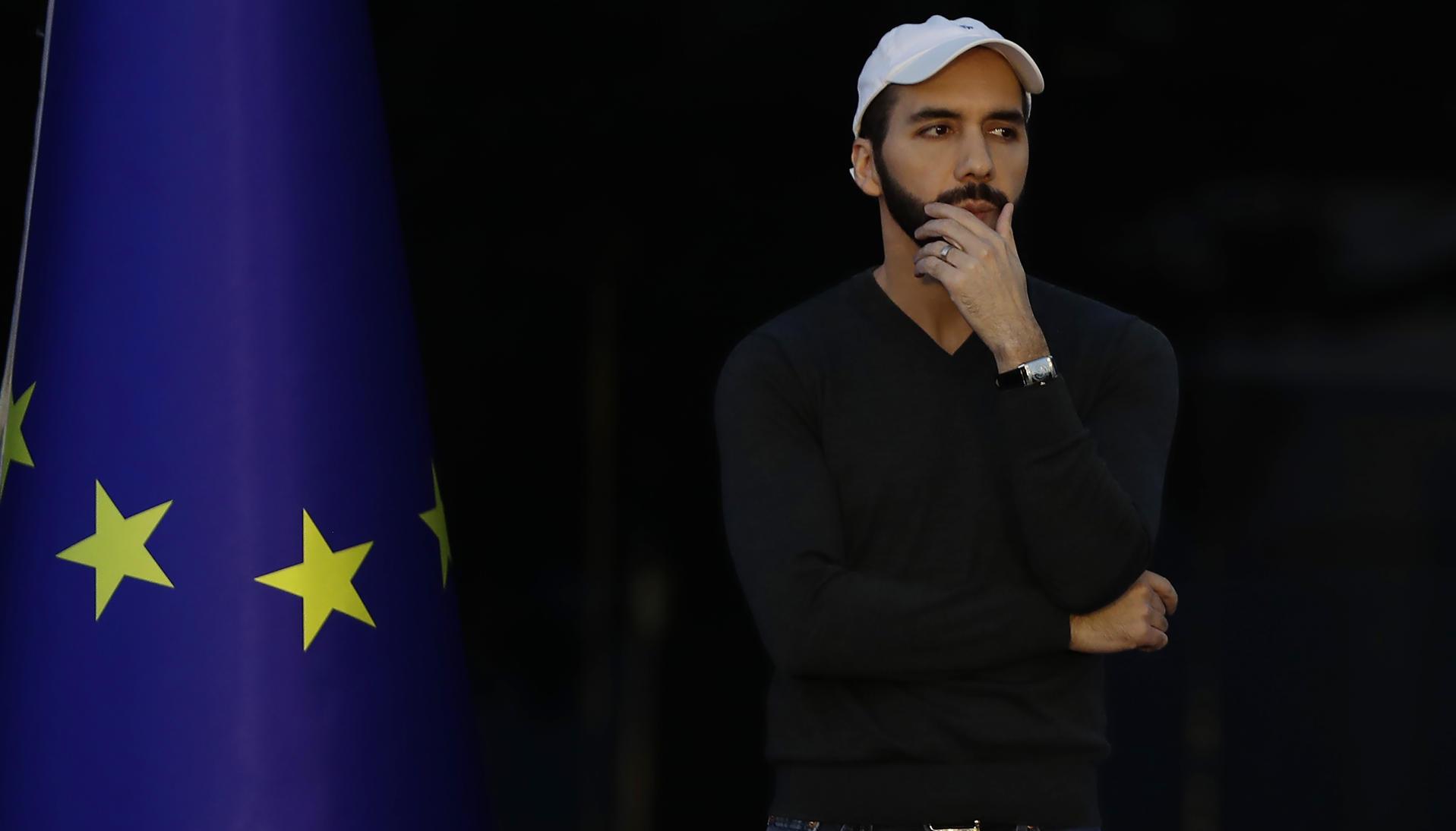El presidente de El Salvador, Nayib Bukele. 